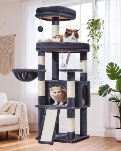 Taoqimiao Sturdy Cat Tree, Cat Tower by Taoqimiao