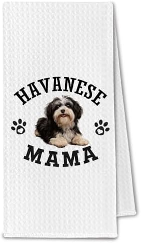 Havanese Mama Kitchen Towels, Dog Mama Maltese Gifts by Unknown