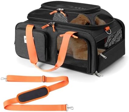 pidipiti 19x13x9 top Expandable pet Carrier, by pidipiti