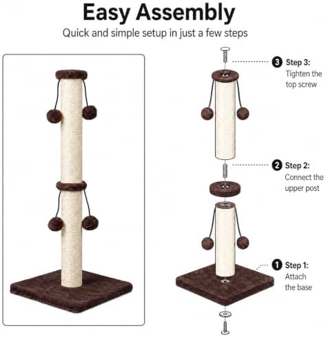 Dimaka Cat Scratching Post, Cat Scratcher - Image 4
