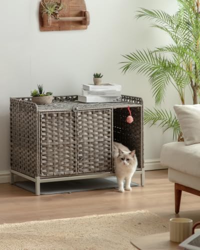 SETVSON Cat Litter Box Enclosure Furniture - Image 2