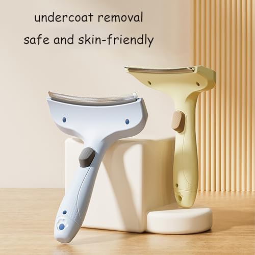 Pet Deshedding Brush, Grooming Tool - Image 6
