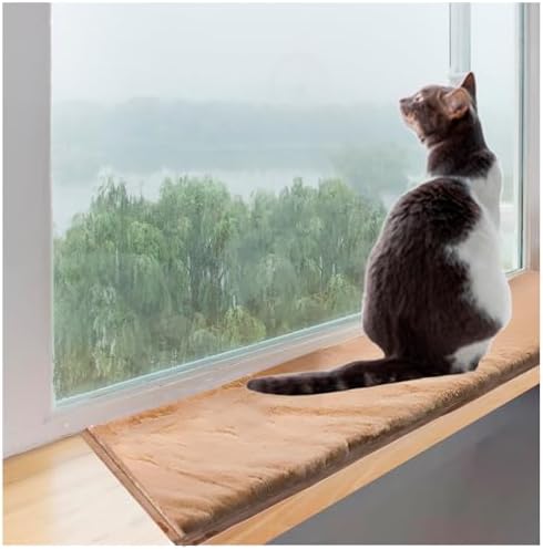 Soft Cat Dog Window Sill Pad Perch, Fluffy Windowsill Dog Mat Pillow Seat Bed - Image 3