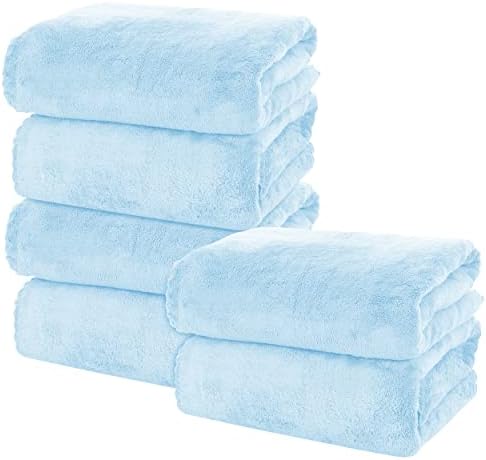 MOONQUEEN 6 Pack Premium Bath Towel Set by MOONQUEEN
