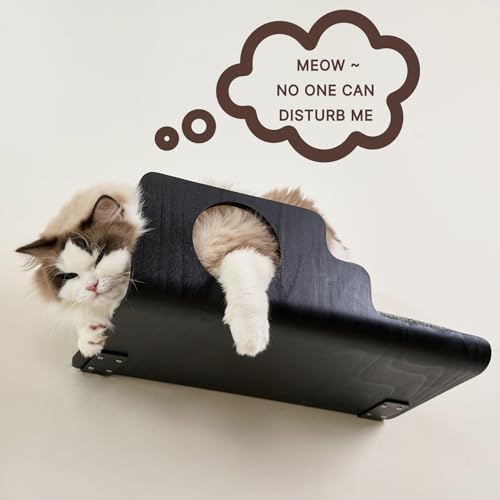 LIORCE Cat Wall Shelves, Creative Design Cat Shelf - Image 5