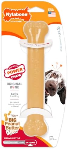 Nylabone Power Chew Classic Bone Chew Toy by Nylabone