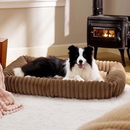 Bedsure ComfyFleece® Cute XL Dog Beds by BEDSURE