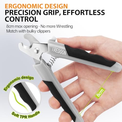 IREDOON Dog Nail Clippers, Ultra-Sharp Pet Nail Clippers - Image 4