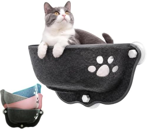Cat Car Window Hammock with Soft Pad, Cat Car Window Seat, Suction Cup Bed by Unknown