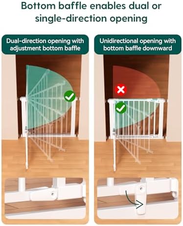 Babelio 29-43" Magnetic Baby Gate - Image 5