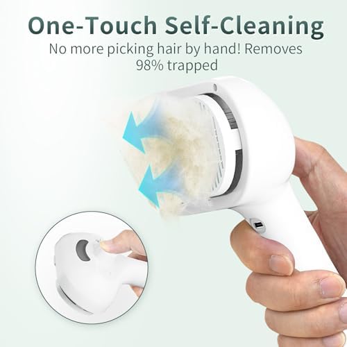 3-in-1 Self-Cleaning Shedding Steam Brush - Image 3