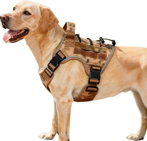 Heavy-Duty Tactical Dog Harness by Bruvoalon