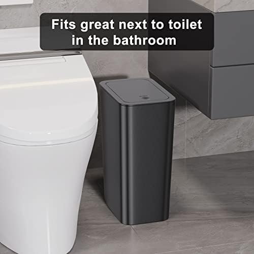 N. NETDOT Bathroom Trash Can - Image 2