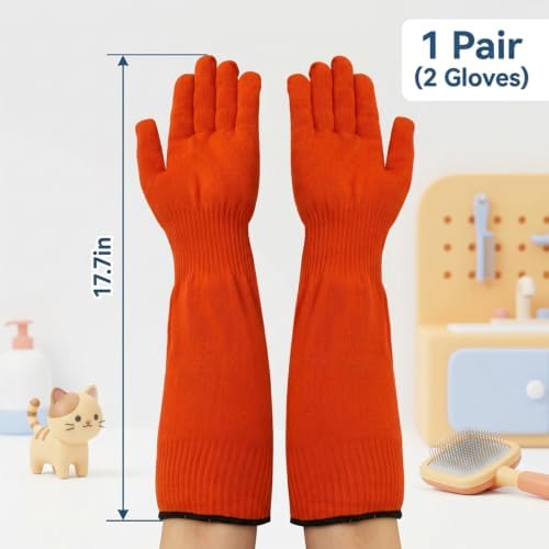 Cat Gloves Bite Proof, Cat Handling Gloves - Image 2