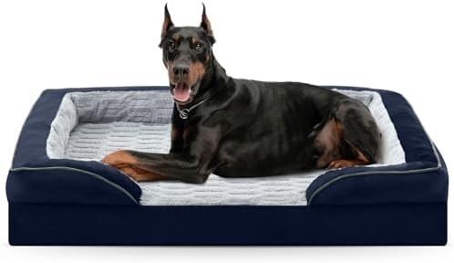 FURTIME Orthopedic Supportive Extra Large Dog Bed, XXL Waterproof Pet Bed by FURTIME