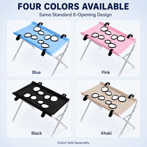 Dog Grooming Hammock with Stand, Foldable Pet Grooming Table and Bathing Station - Image 6
