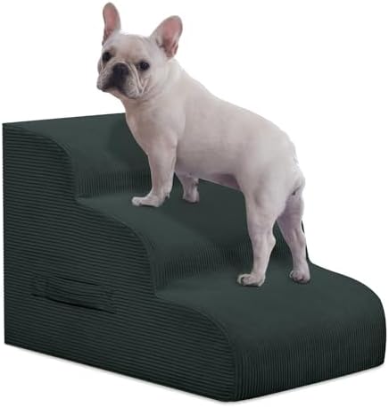 Mesa Lemon 3 Step Dog Stairs Pet Ramp by MesaLemon
