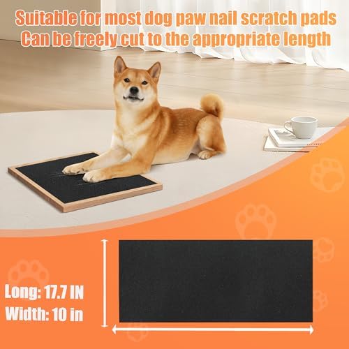 6 PCS Pet Nail Self Adhesive Replacement Emery Paper, 10in*17.7in - Image 4