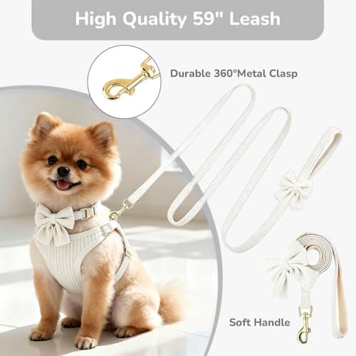 Small Dog Collar Harness and Leash Set - Image 5