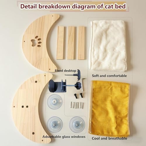 Cat Window Perch Hammock Bed - Image 3