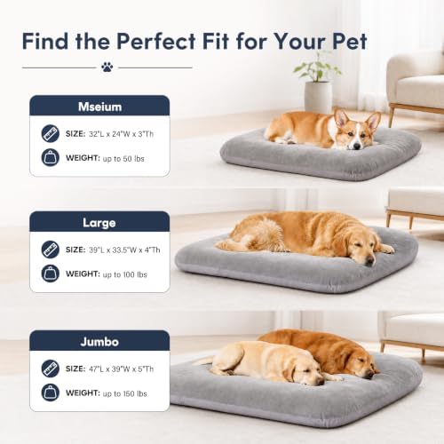 Magic Dog Orthopedic Large Dog Bed 39 Inch, Super Soft Medium Large Pet Bed - Image 6