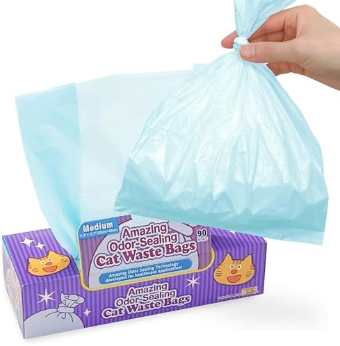 BOS Amazing Odor Sealing Cat Waste Disposal Bags by BOS