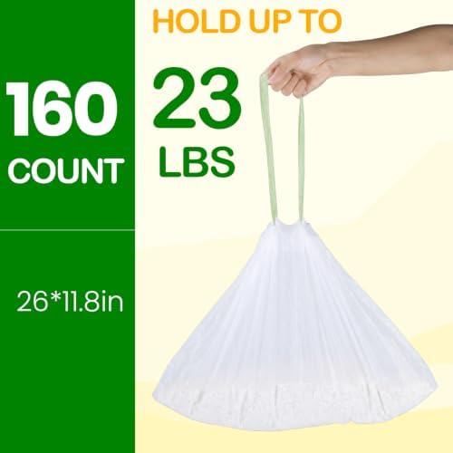 160 Count Automatic Cat Litter Box Bags 26"x11.8" - Image 2