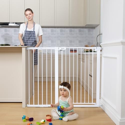 COMOMY 36" Extra Tall Baby Gate - Image 6