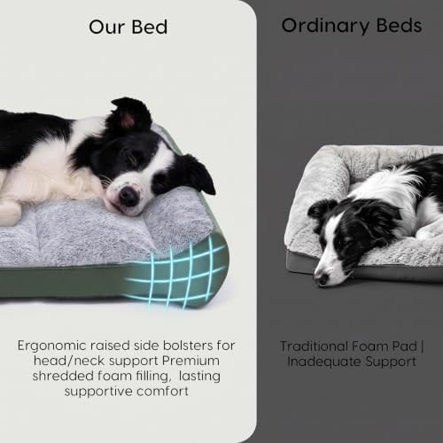 Orthopedic Dog Beds Large Sized Dog, Washable Dog Bed - Image 3