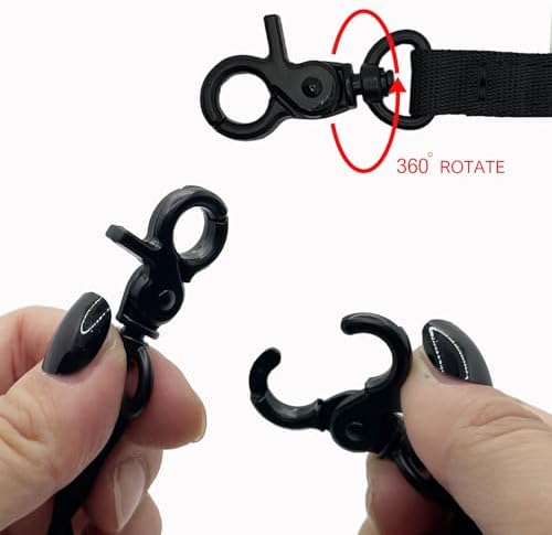 Double Clip Dog Leash for Two Dogs, Double Headed Hook Pet Safety 2 Way Coupler - Image 4