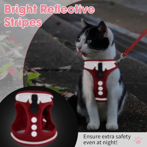 Cat Harness and Leash Set for Walking Escape Proof Vest for Kitten - Image 3