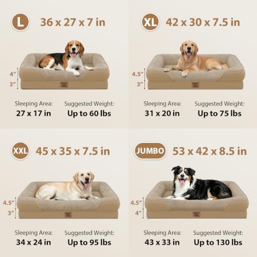 Chez Paw Orthopedic Waterproof Dog Bed - Image 6