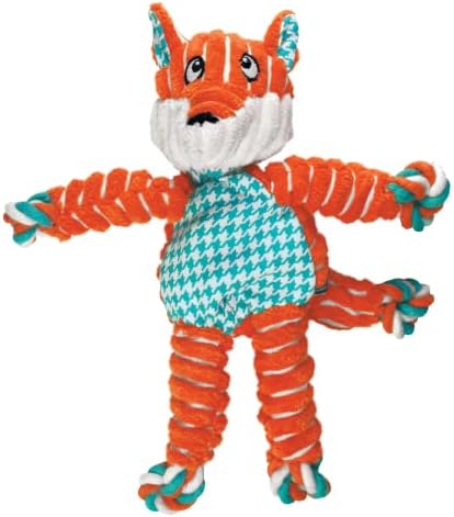 KONG Floppy Knots Rope and Plush Dog Toy, Medium/Large by KONG