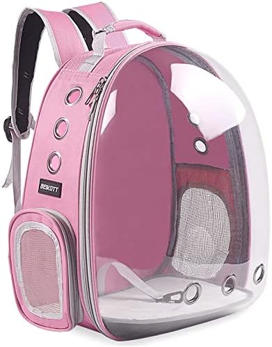 Cat Backpack Carrier Breathable Pet Travel Bag by BEIKOTT