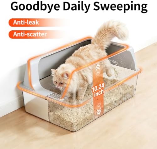 2 Pack XL Stainless Steel Litter Box - Image 6