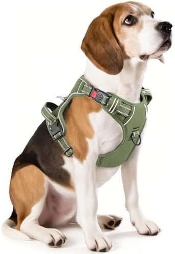 Timos Dog Harness, Front Clip No Pull Medium Sized by Timos