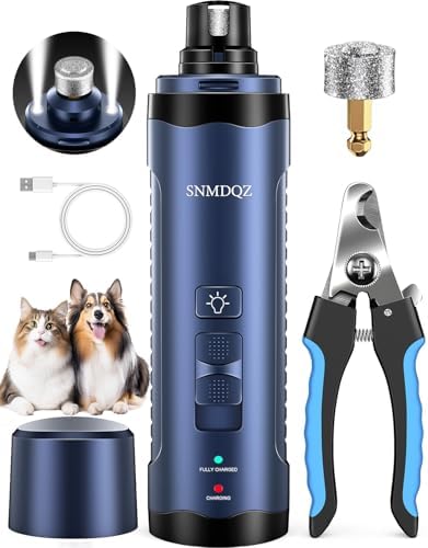 Dog Nail Grinder, Dog Nail Trimmers, and Clippers Kit by SNMDQZ