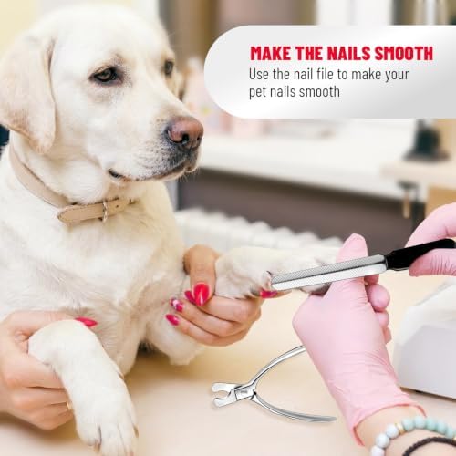 Large Dog Nail Clippers, Heavy Duty Thick Nail Trimmer - Image 7