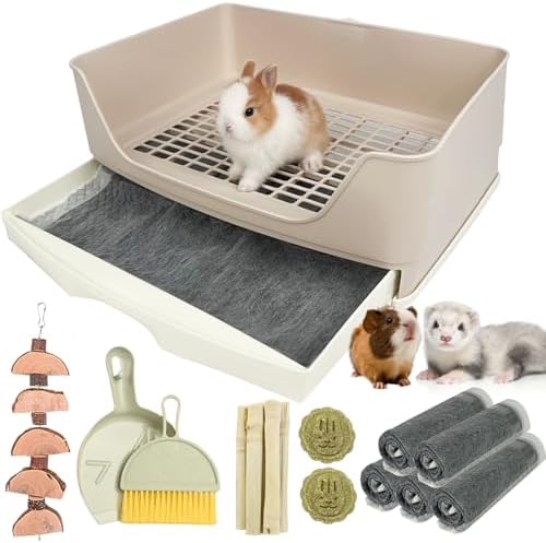 RUBYHOME Oversize Rabbit Litter Box by RUBYHOME