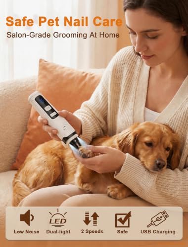 Quiet Electric Pet Nail Grinder - Image 5