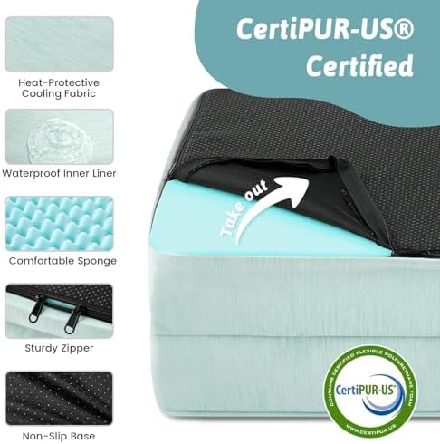 COZY KISS Orthopedic Dog Cooling Bed - Image 2
