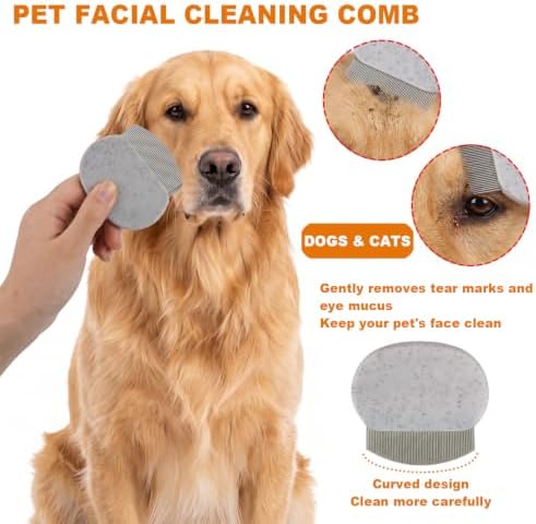 6 Pack Stainless Steel Flea Combs, Pet Grooming Set - Image 7