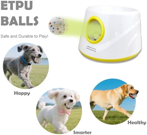 MEKAPLE Automatic Dog Ball Launcher, Upgraded Interactive Dogs Balls Thrower - Image 2