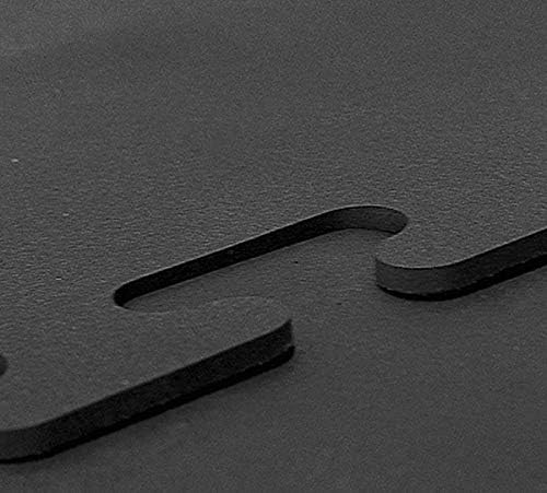 American Floor Mats Horse Mats - Heavy Duty Stall Tiles - Slip Resistant, Black, 12" x 12", 36 Tiles Total, 0.75" Thick