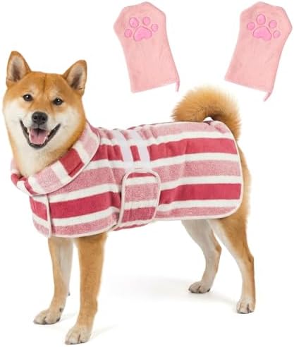 Quick Drying Dog Bathrobe by VERSRH