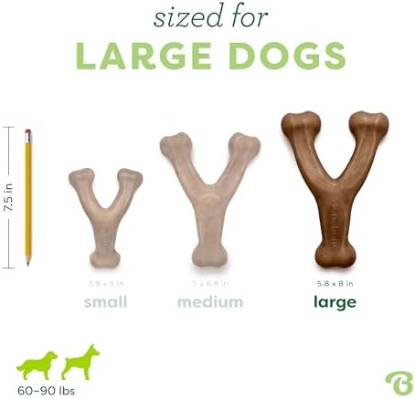 Benebone 3-Pack Wishbone Dog Chew Toy - Image 4