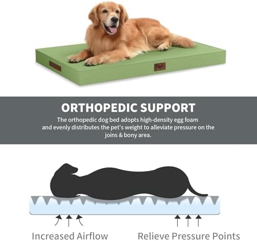 Waterproof Orthopedic Outdoor Dog Bed XL - Image 3