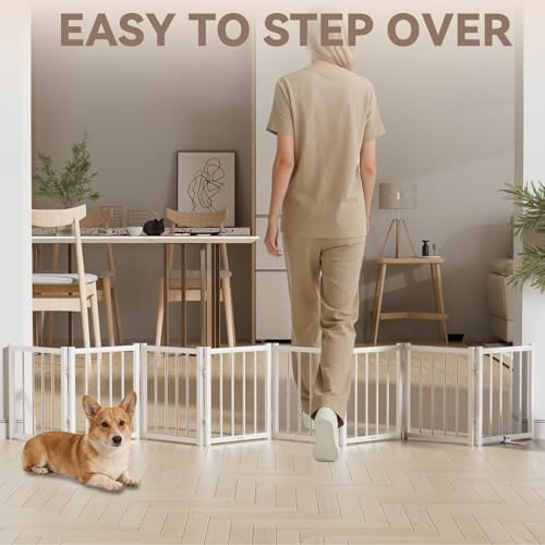 Snuowu 16" Freestanding Short Dog Gate - Image 7