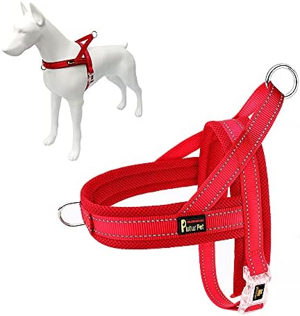 Plutus Pet No Pull Dog Harness for Large Dogs, Breathable Mesh Padded by PLUTUSPET