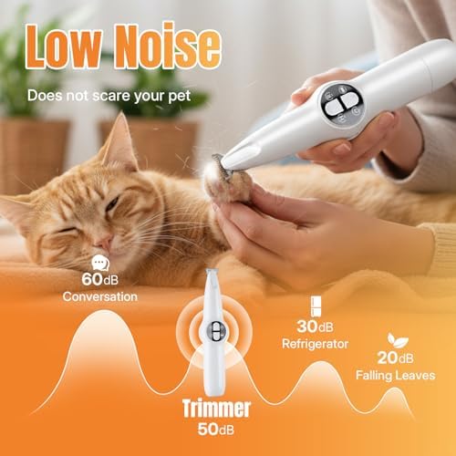Mcbazel 2 in 1 Pet Micro Precision Trimmer & Nail Grinder - Image 4